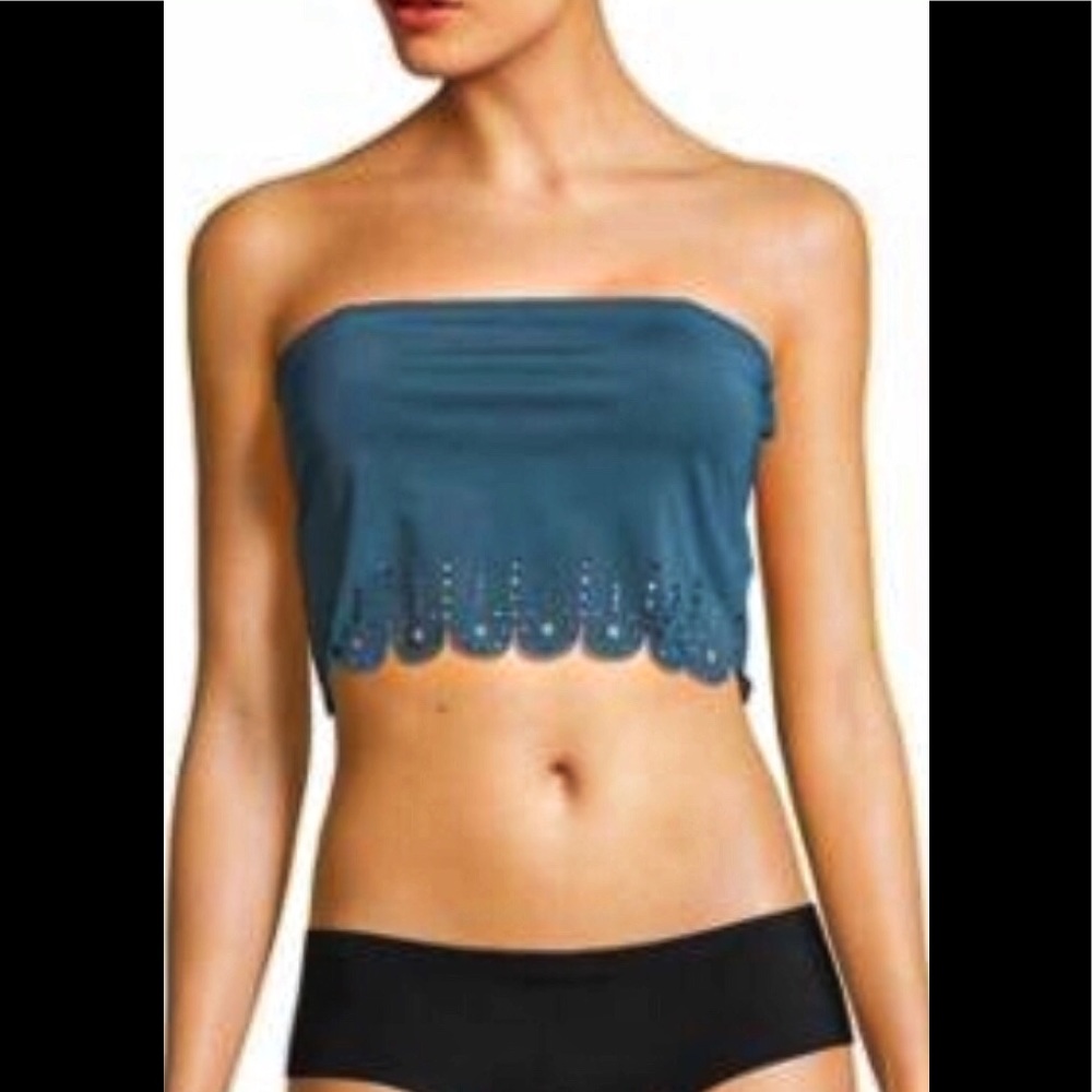 NWT Laser Trim Bandeau Bra